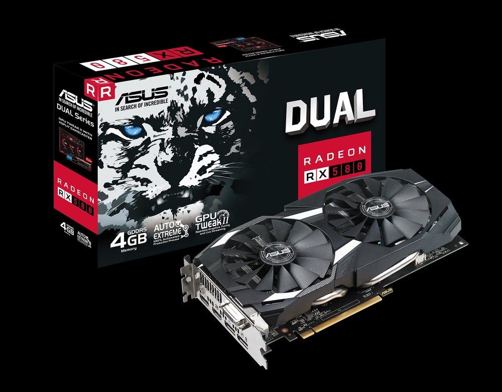 ASUS Radeon RX 580 Dual 4G