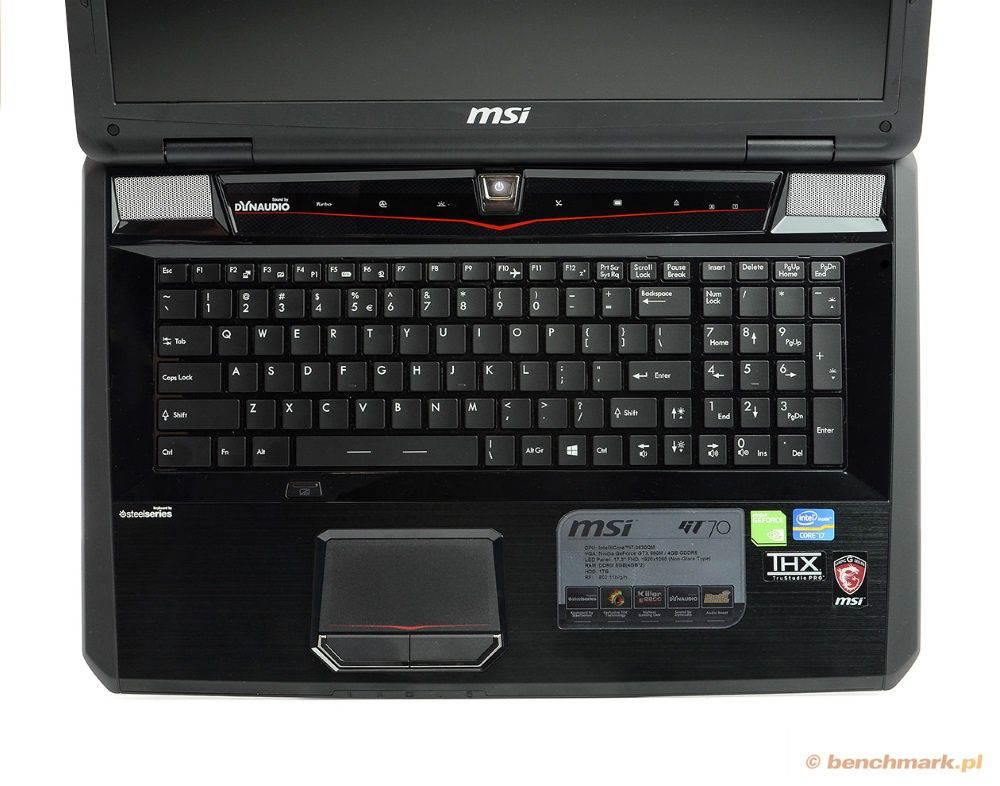 MSI GT70 klawiatura