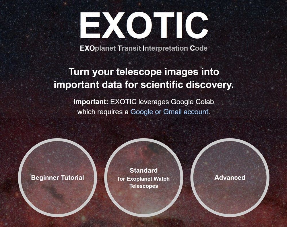 Oprogramowanie EXOTIC