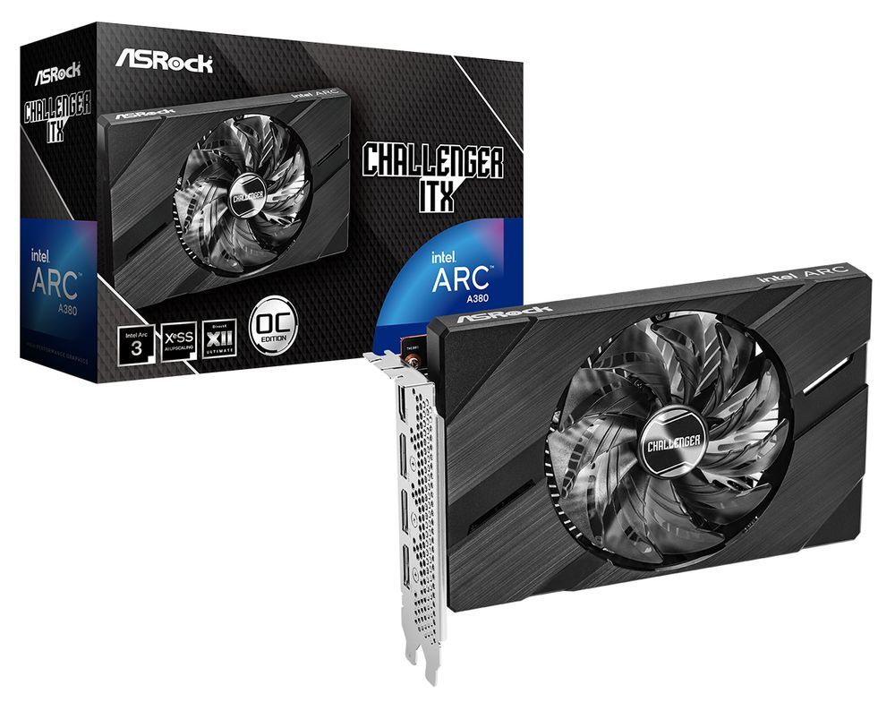 ASRock Arc A380 Challenger ITX OC