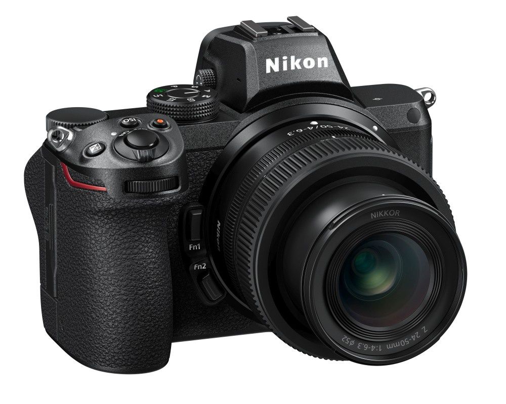 Nikon Z 5 przód uchwyt dłoń