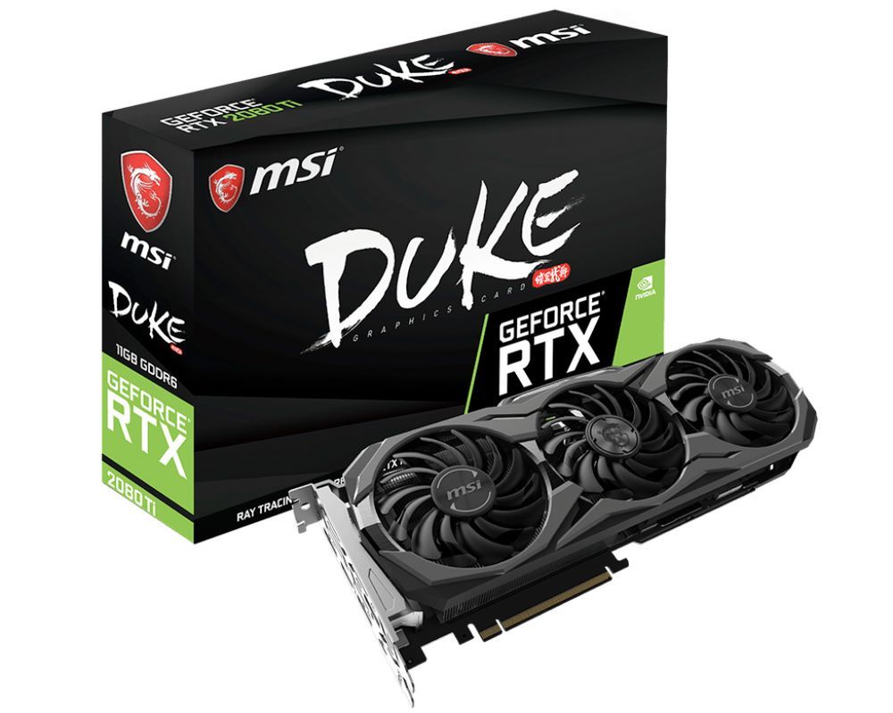 MSI GeForce RTX 2080 Ti Duke 8G OC