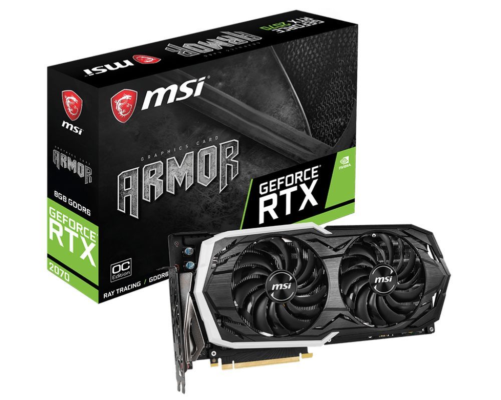MSI GeForce RTX 2070 Armor 8G OC