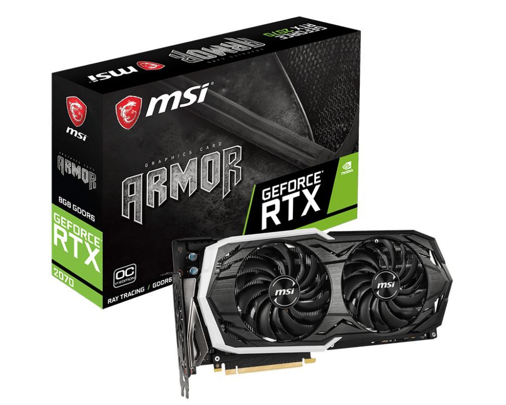 MSI GeForce RTX 2070 Armor 8G OCV1