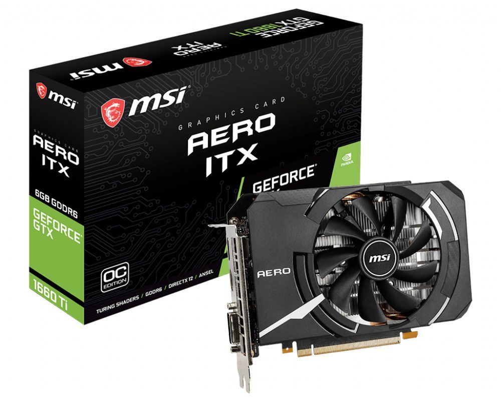 MSI GeForce GTX 1660 Ti Aero ITX OC 6G