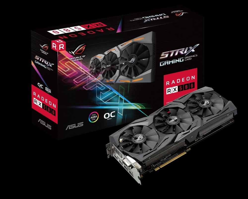 ASUS Radeon RX 580 Strix OC 8G