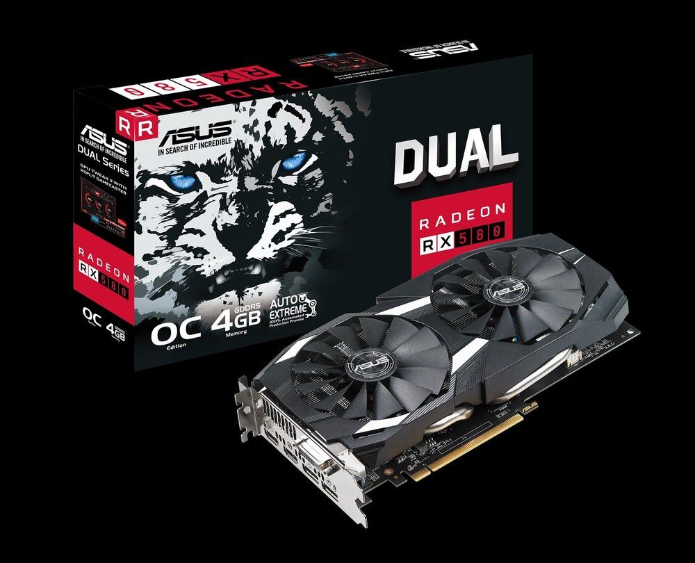 ASUS Radeon RX 580 Dual OC 4G