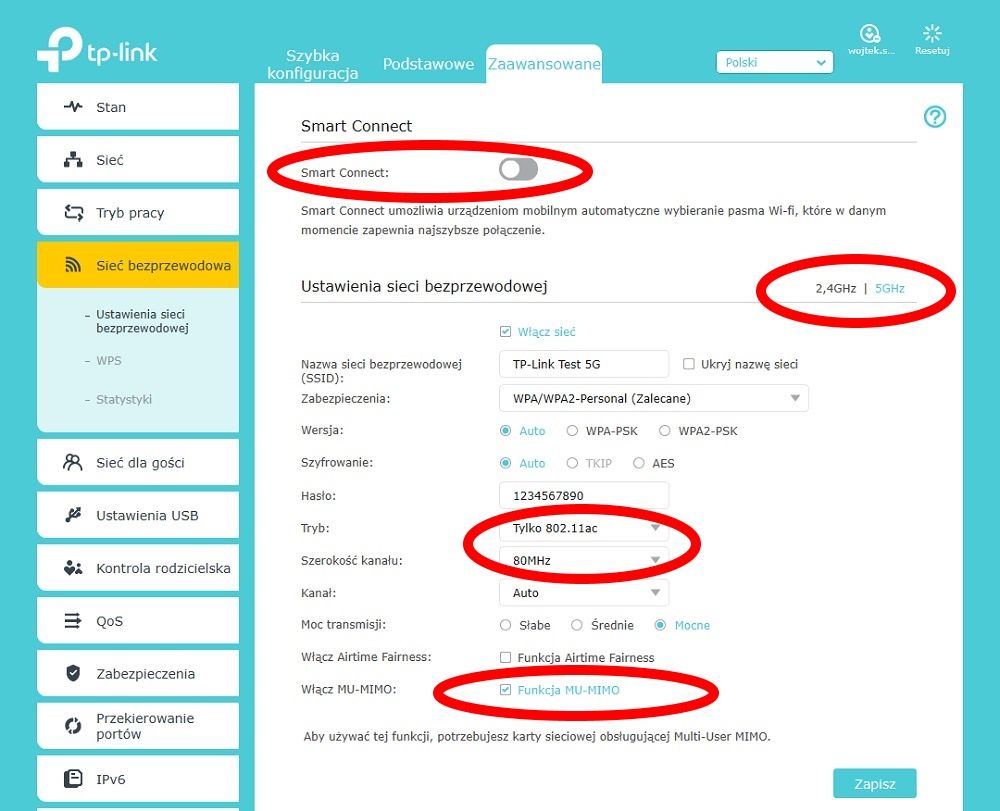 Optymalizacja ustawień Wi-Fi routera