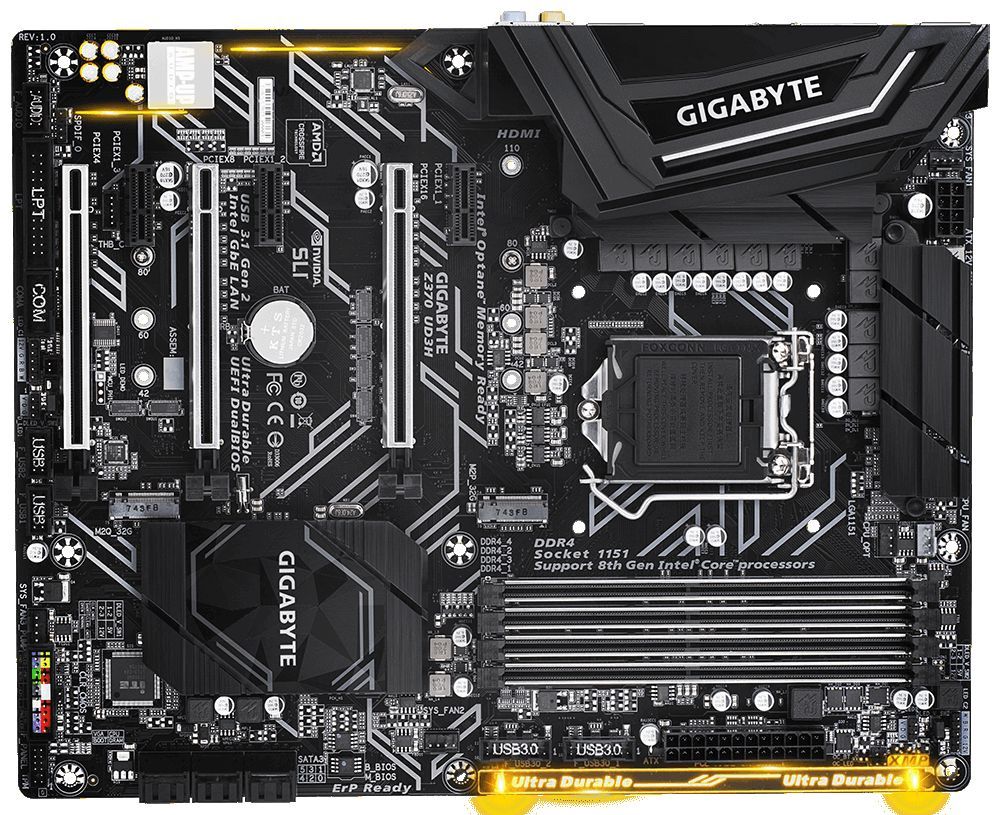 Gigabyte Z370 UD3H