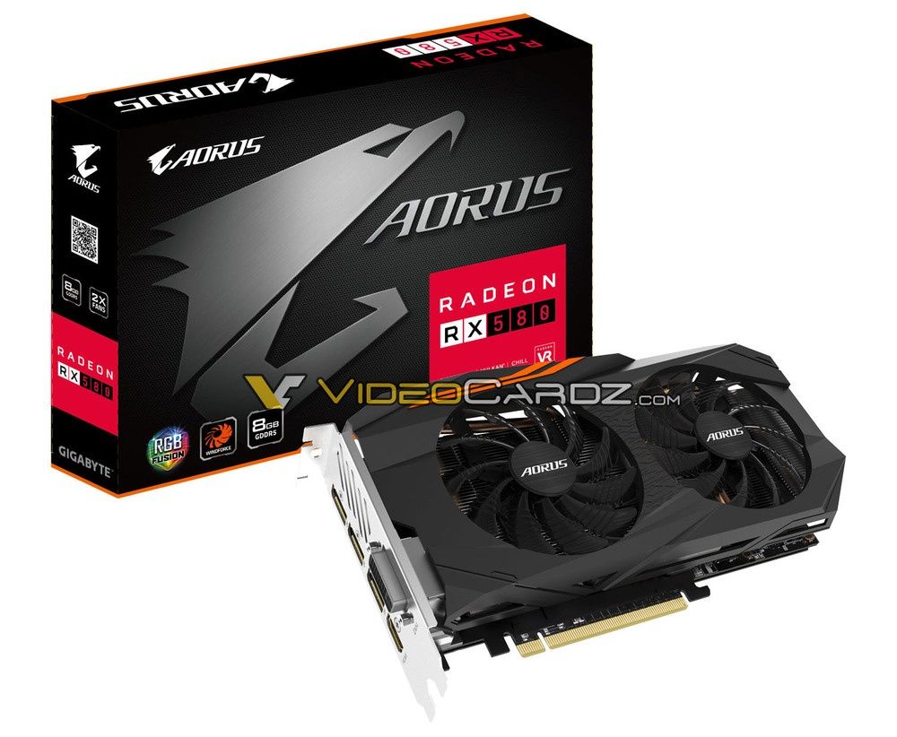 GIgabyte Radeon RX 580 Aorus 8G