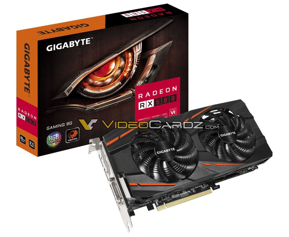 GIgabyte Radeon RX 580 Gaming 8G