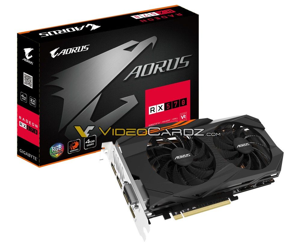 GIgabyte Radeon RX 570 Aorus 4G