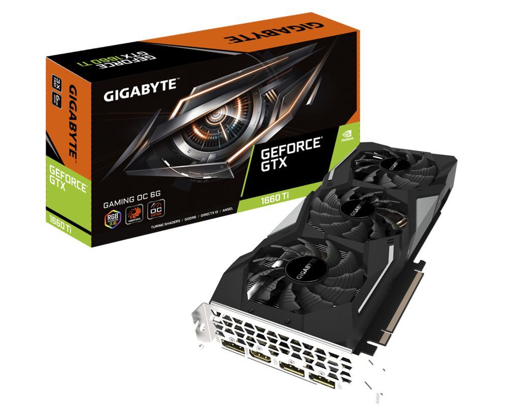 Gigabyte GeForce GTX 1660 Ti 6G Gaming OC 6G