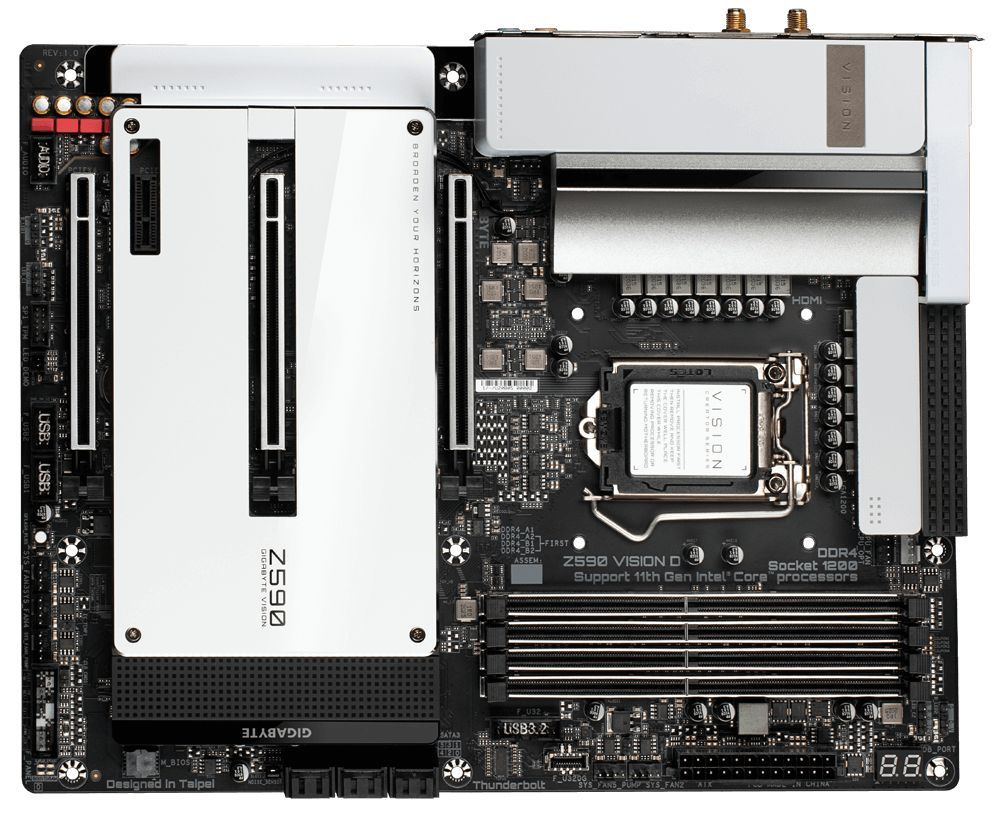 Gigabyte Z590 Vision D