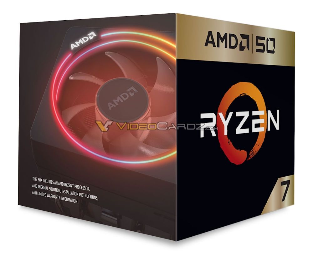 AMD Ryzen 7 2700X 50th Anniversary Edition