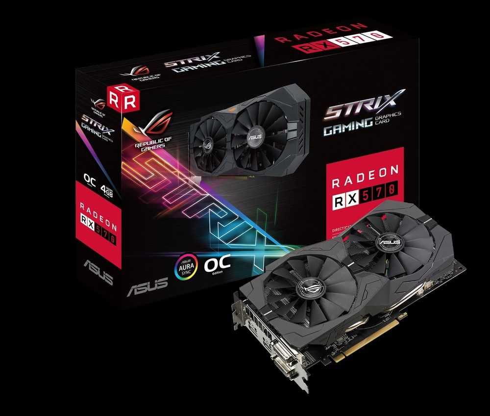 ASUS Radeon RX 570 Strix OC 4G