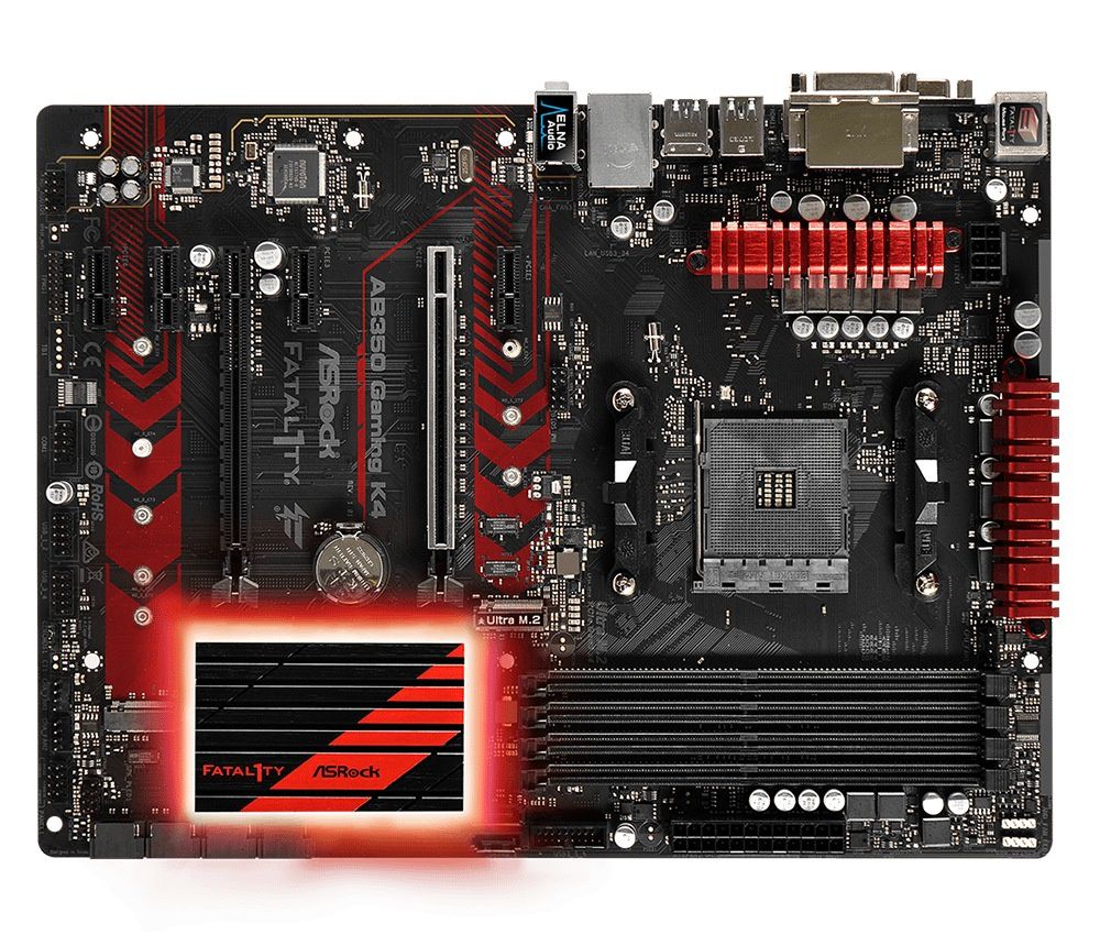 ASRock Fatal1ty AB350 Gaming K4