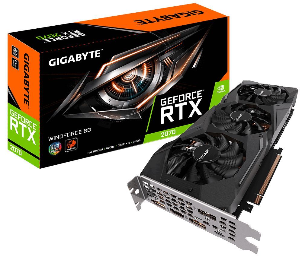 Gigabyte GeForce RTX 2070 WindForce 8G