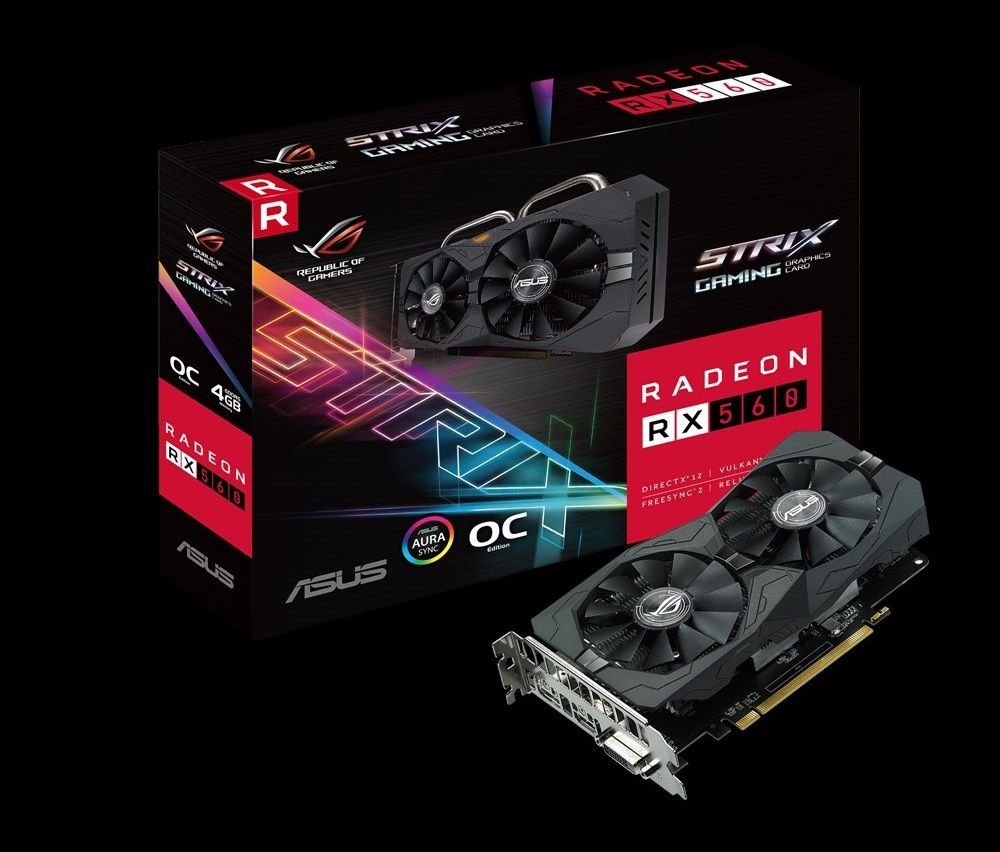 ASUS Radeon RX 560 Strix 4G