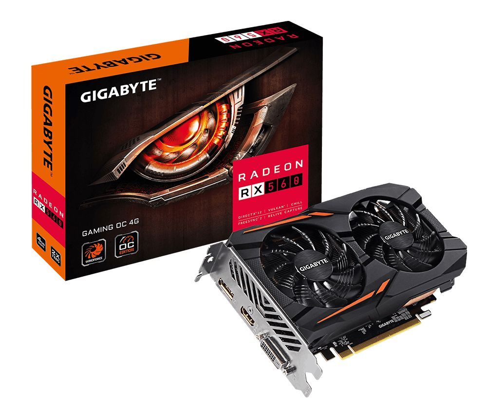 Gigabyte Radeon RX 560 Gaming OC 4G