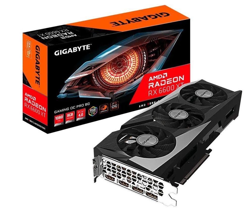 Gigabyte Radeon RX 6600 XT Gaming OC PRO 8G