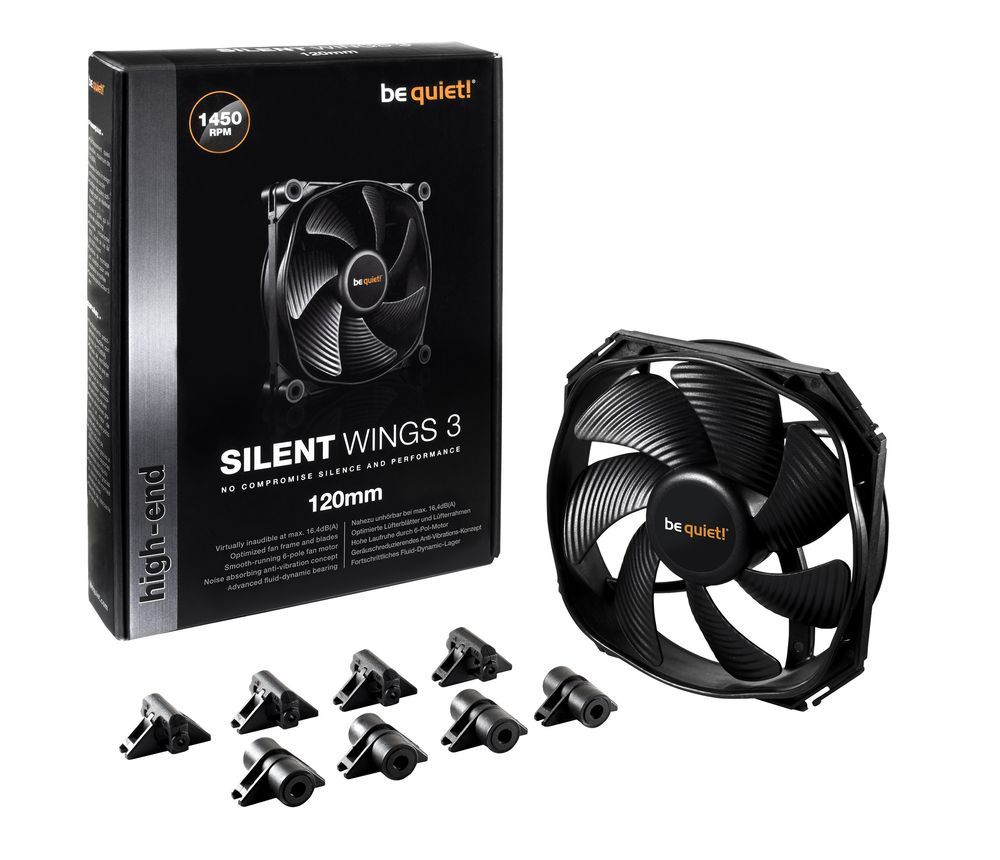 be quiet! SilentWings 3 wentylator