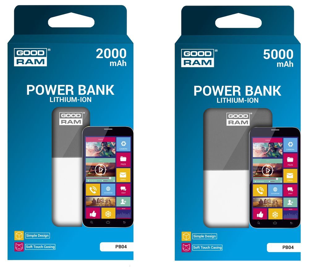 GOODRAM Power Bank PB04 5000 mAh