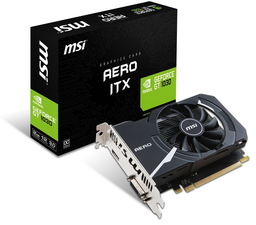 MSI GeForce GT 1030 AERO ITX 2G OC