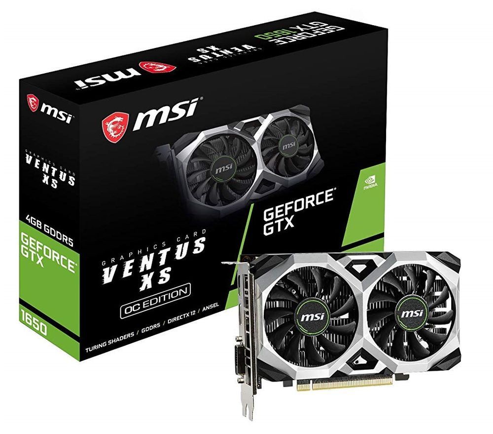 MSI GeForce GTX 1650 Ventus XS 4G OC
