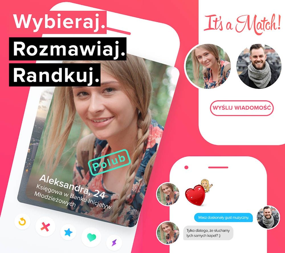 Tinder aplikacja