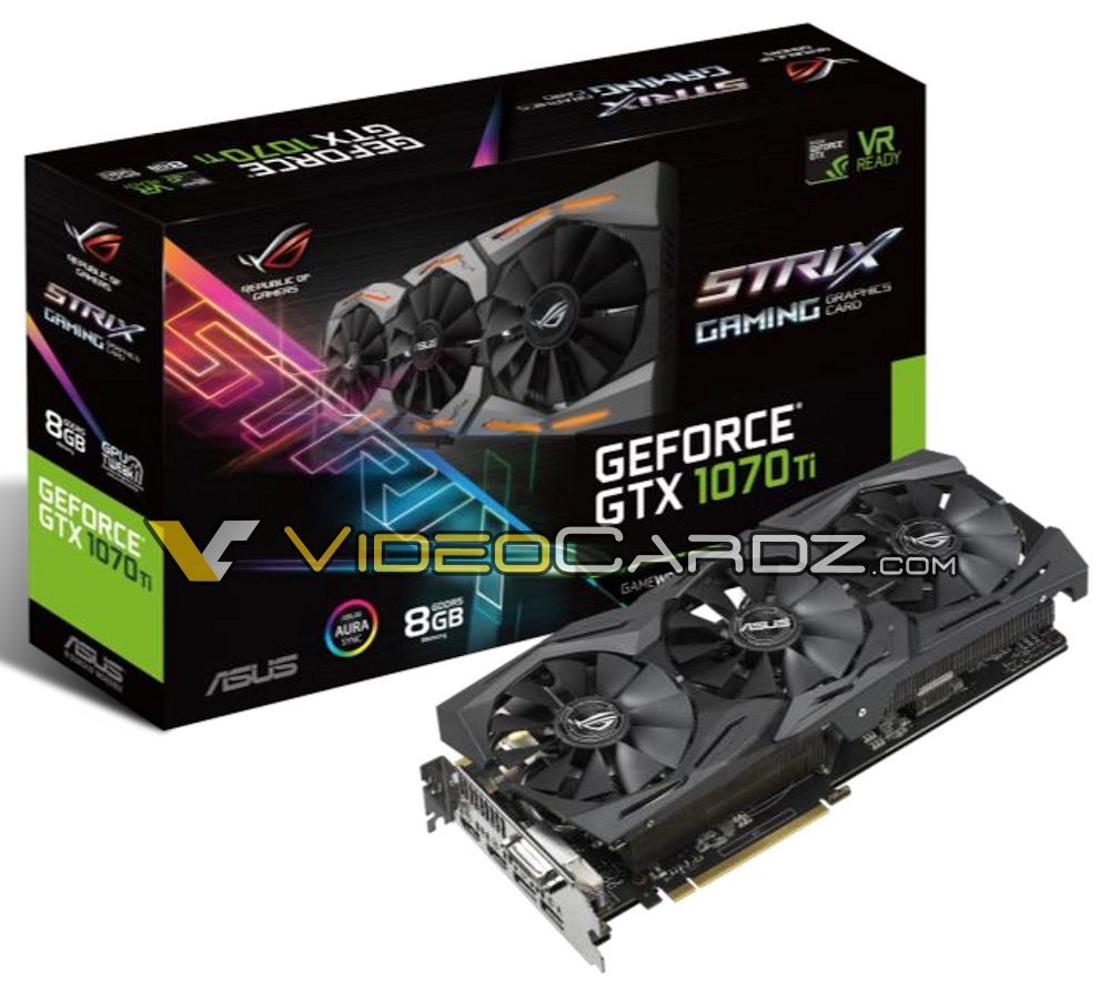 ASUS GeForce GTX 1070 Ti Strix Gaming