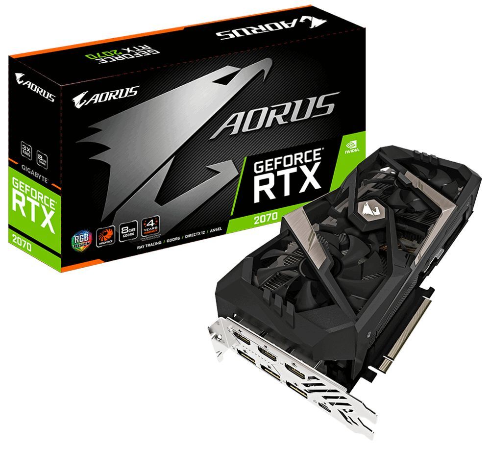 Gigabyte Aorus GeForce RTX 2070 8G