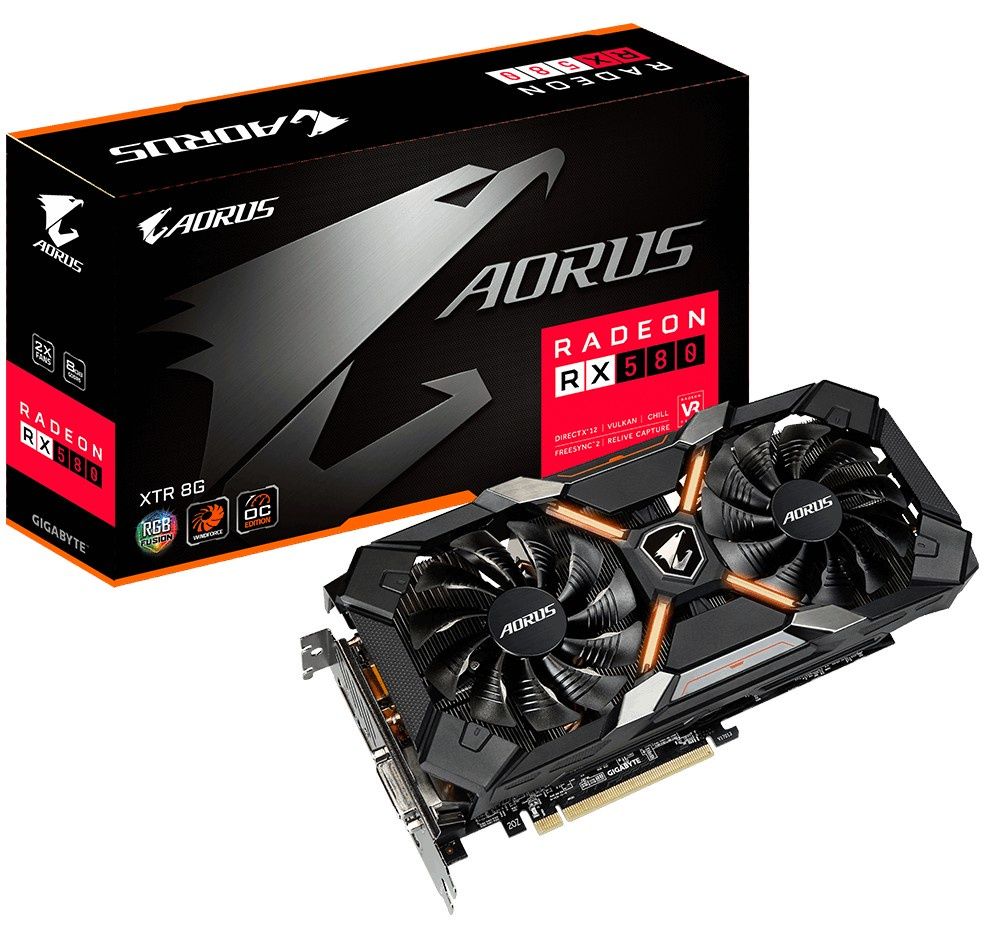 Gigabyte RX 580 Aorus XTR 8G