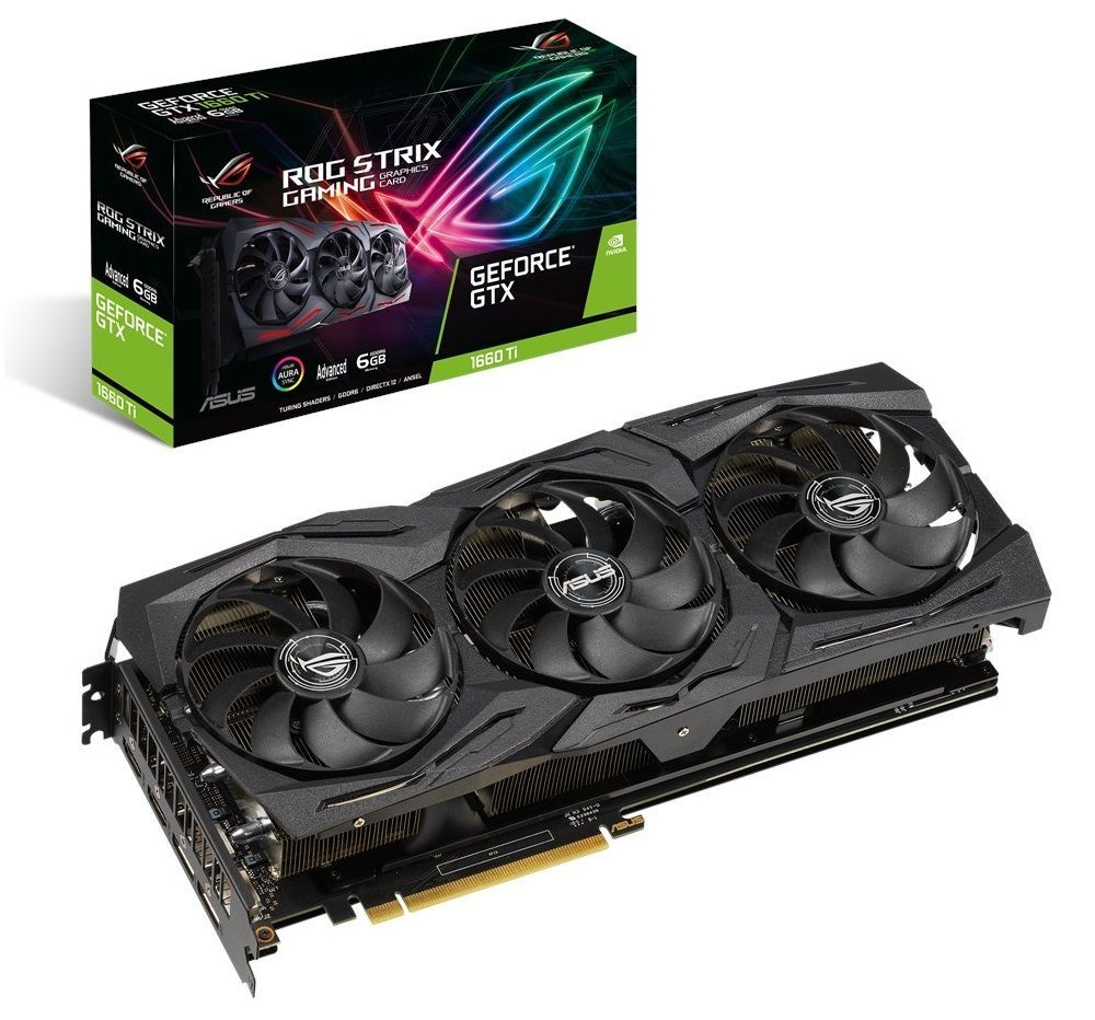 ASUS ROG Strix GeForce GTX 1660 Ti Advanced 6GB
