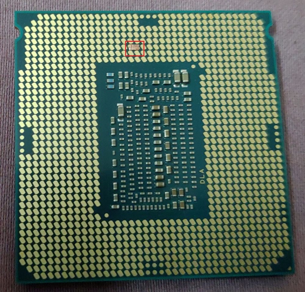 Intel Core i9-9900K - modyfikacja procesora