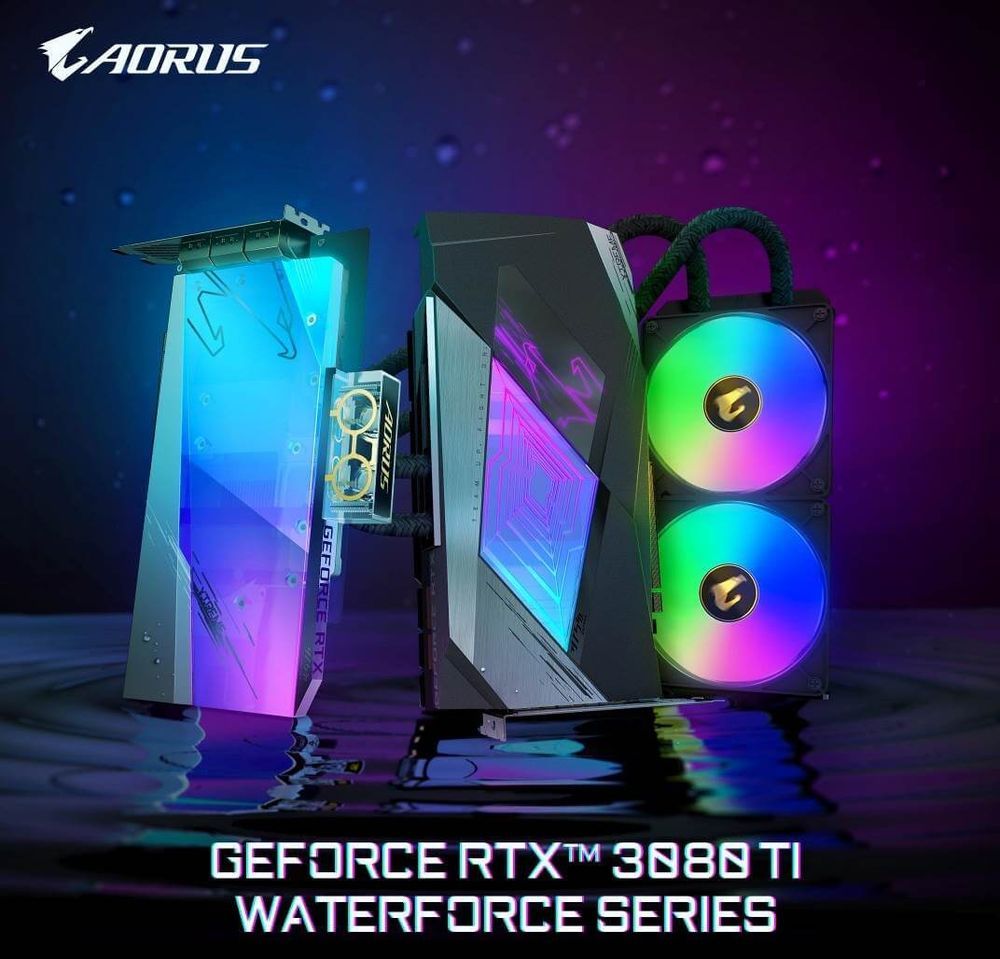 Gigabyte GeForce RTX 3080 Ti Aorus WaterForce i Aorus WaterForce WB