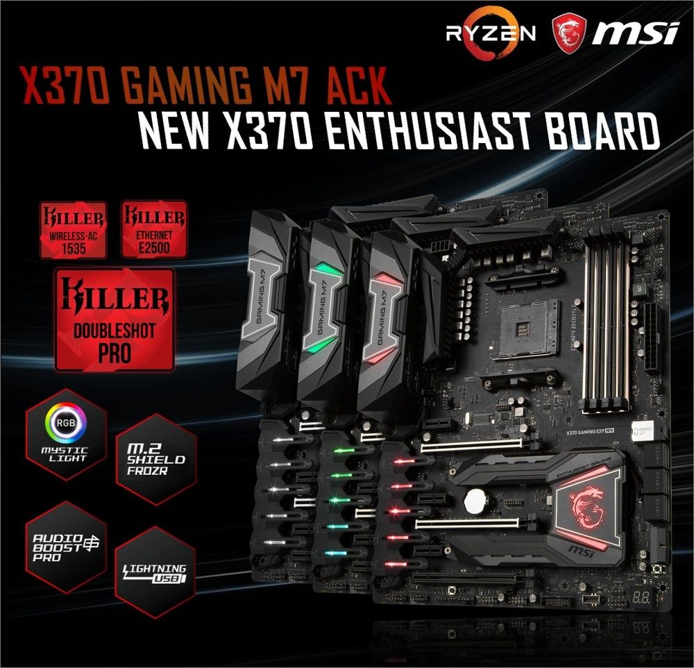 MSI X370 Gaming M7 ACK
