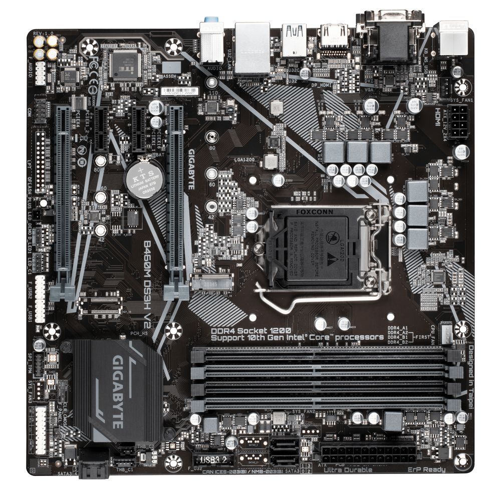 Gigabyte B460M DS3H V2