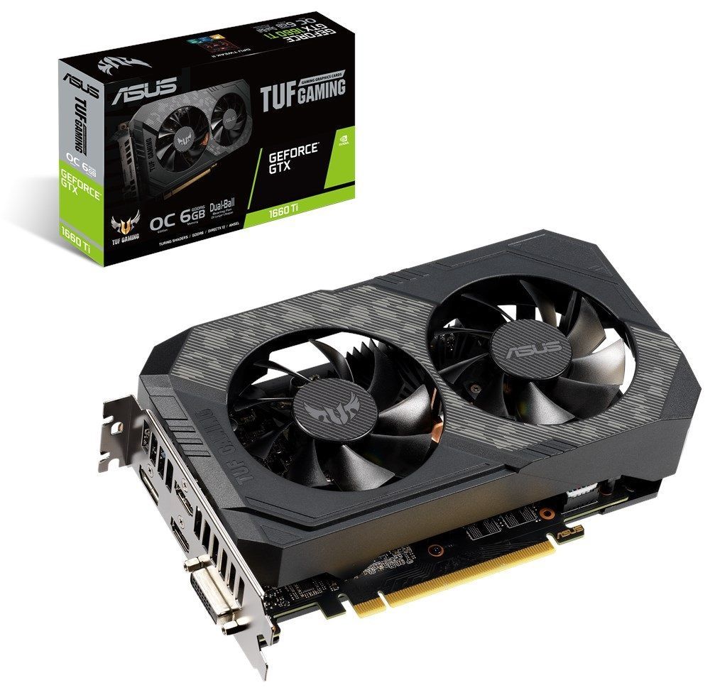 ASUS TUF GeForce GTX 1660 Ti OC 6GB