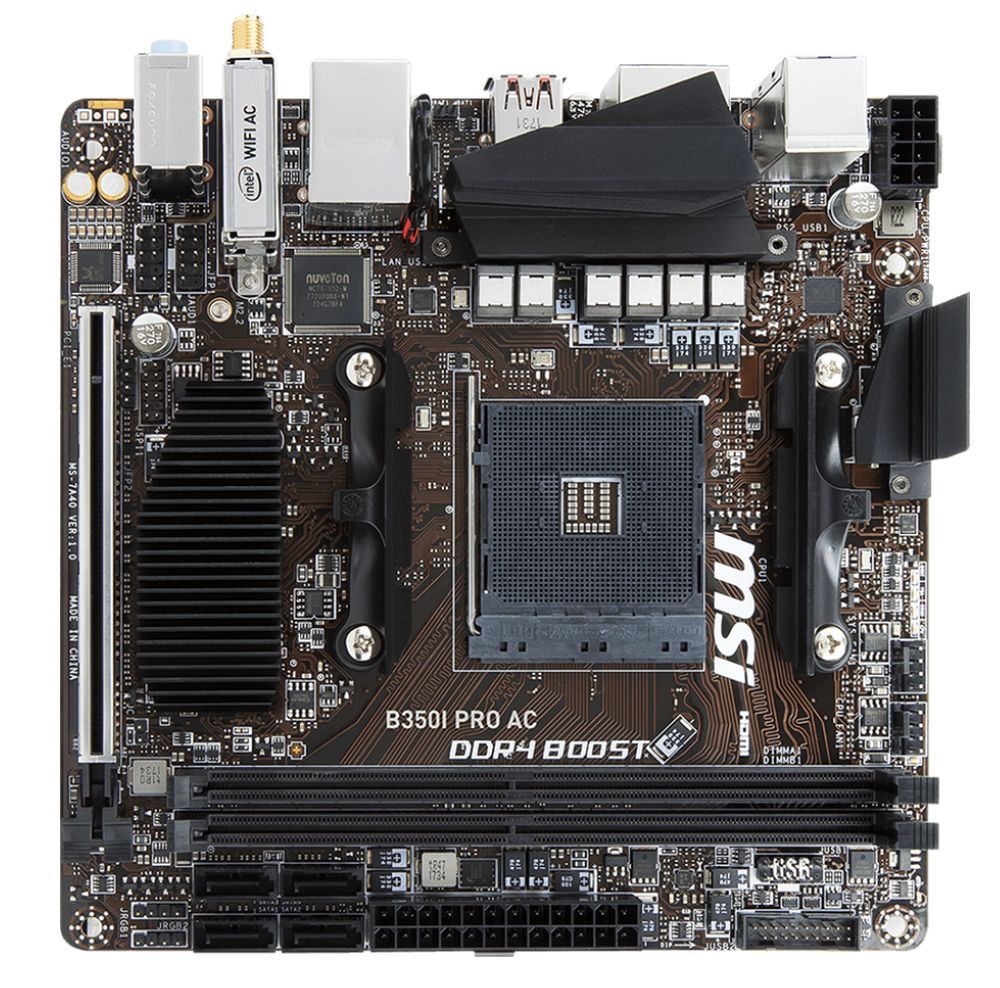 MSI B350I PRO AC