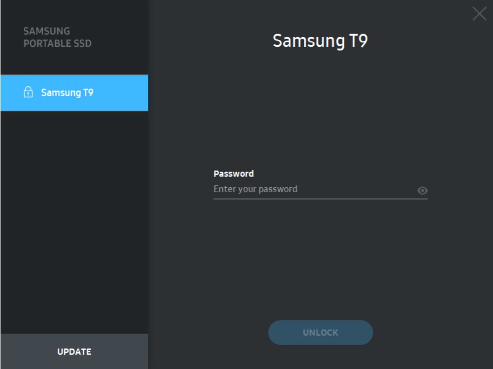 Samsung Portable SSD Software