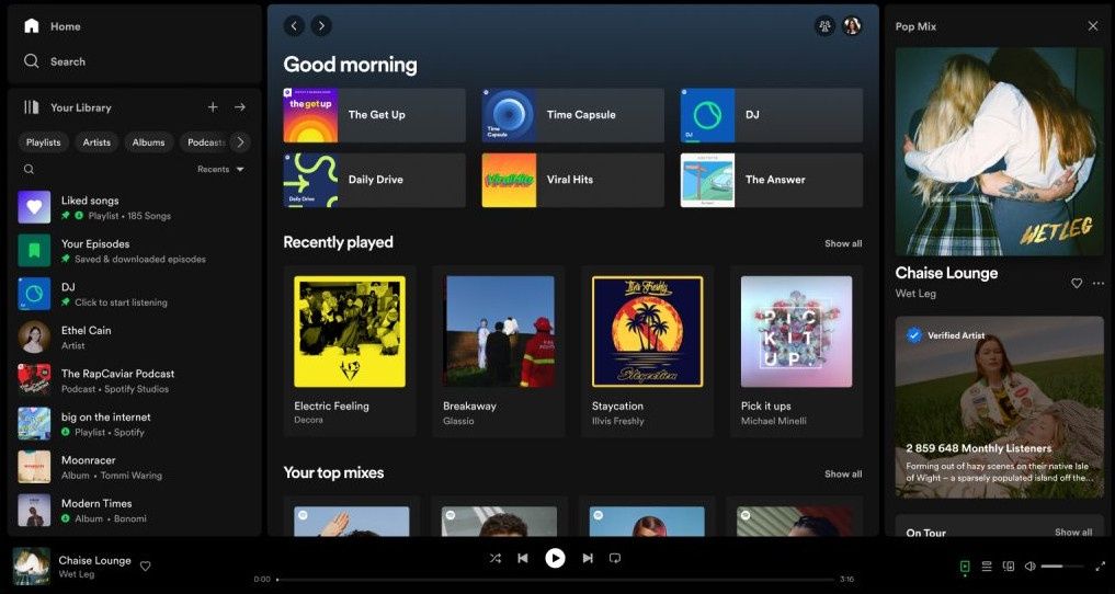 Spotify aplikacja
