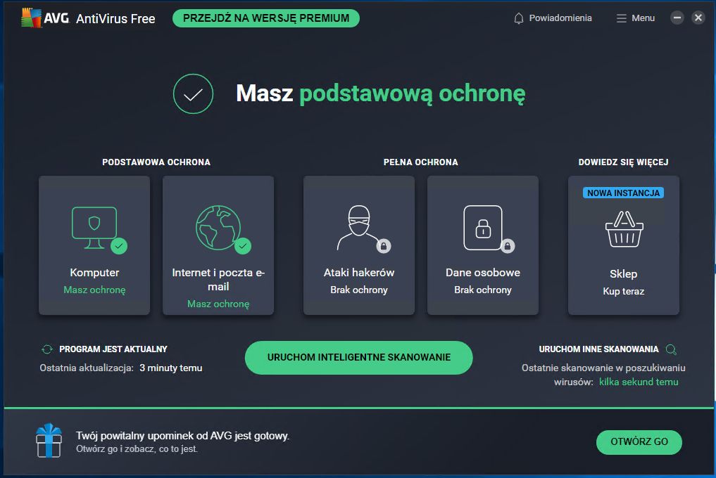 avg podstawowa ochrona