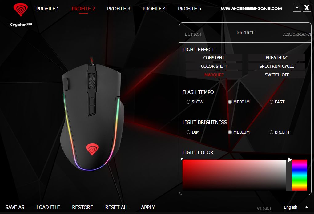 Genesis Krypton 700 oprogramowanie_2