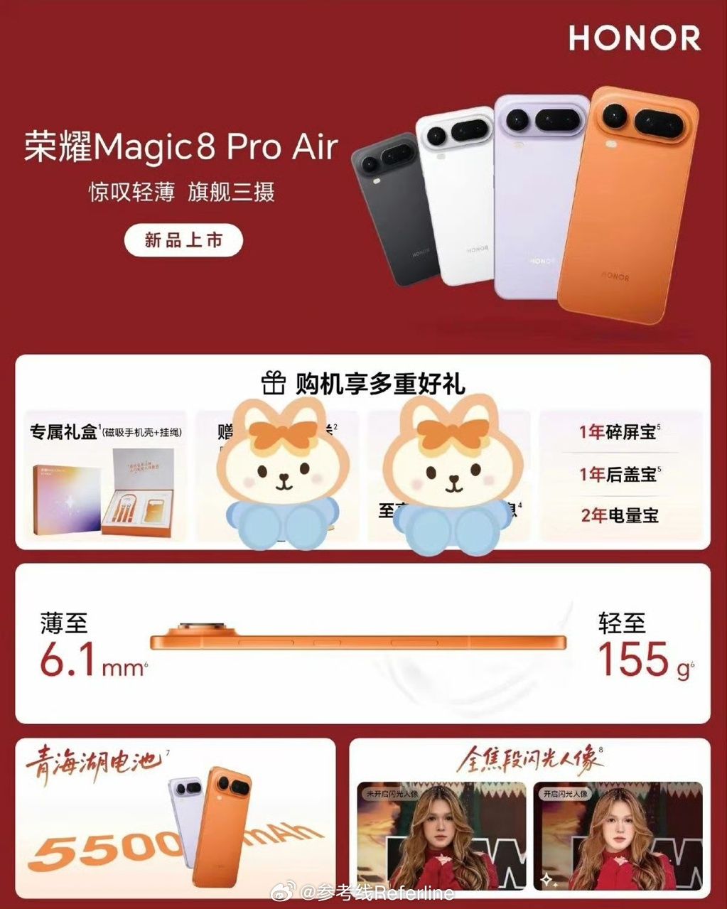 Honor Magic8 Pro Air plakat
