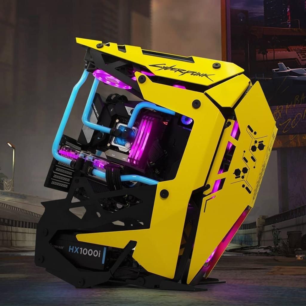 Komputer w stylu Cyberpunk 2077