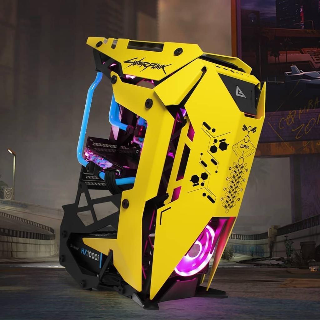 Komputer w stylu Cyberpunk 2077