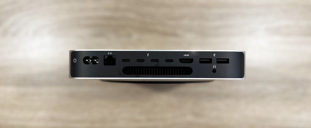 Mac mini m2 pro porty