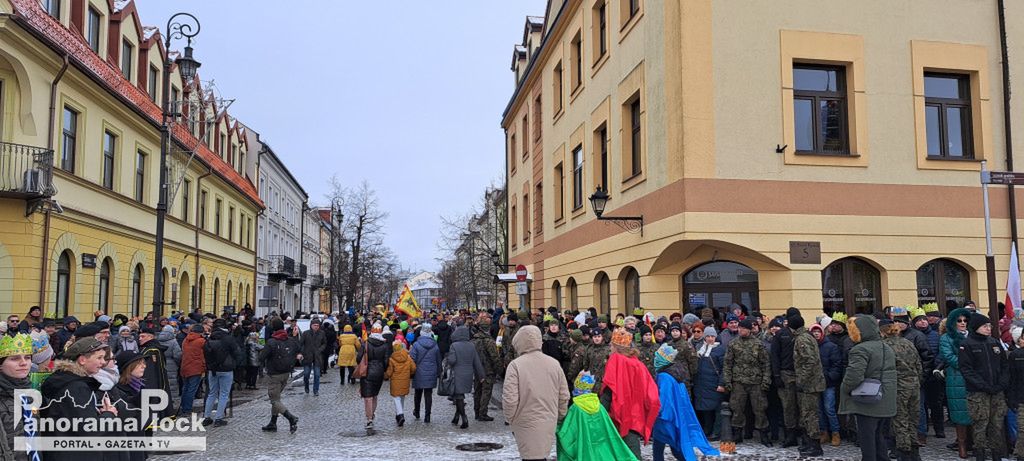 Orszak Trzech Króli 2024 w Płocku