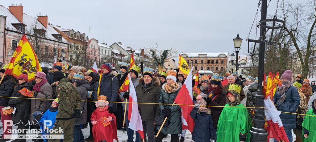 Orszak Trzech Króli 2024 w Płocku